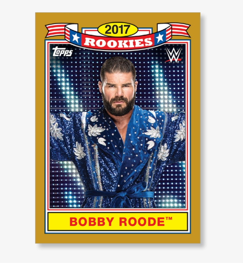 2018 Topps Wwe Heritage Bobby Roode - Wwe, transparent png