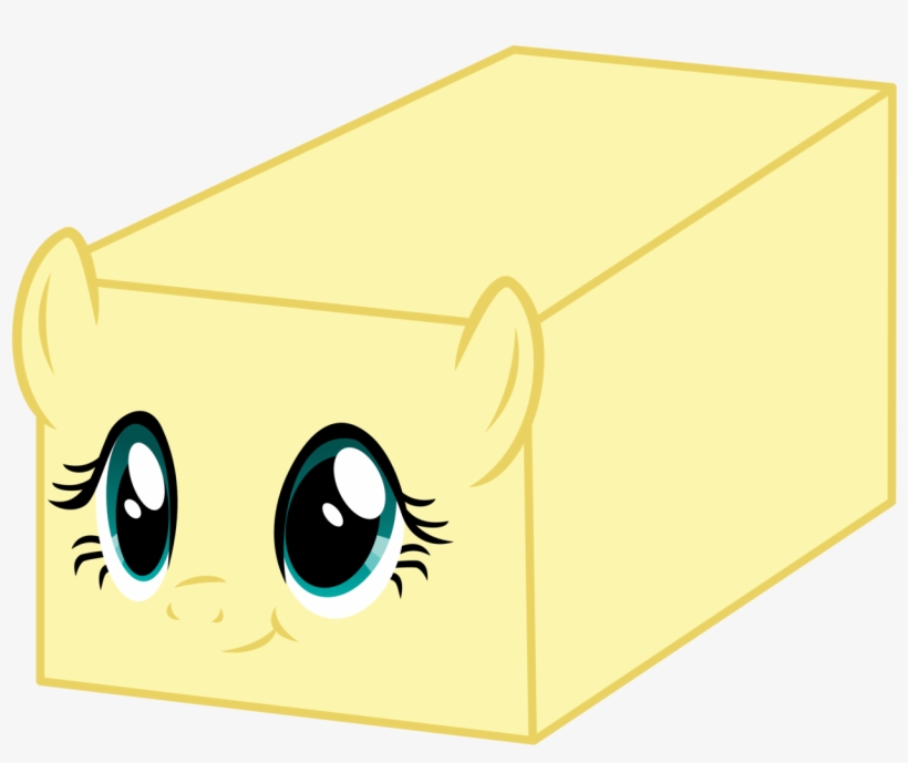 Butter Clipart Transparent - Fluttershy Butter, transparent png