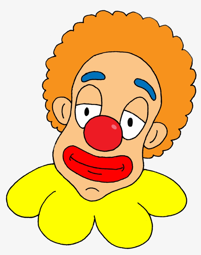 Cartoon Clown Face Clipart Best - Cartoon, transparent png