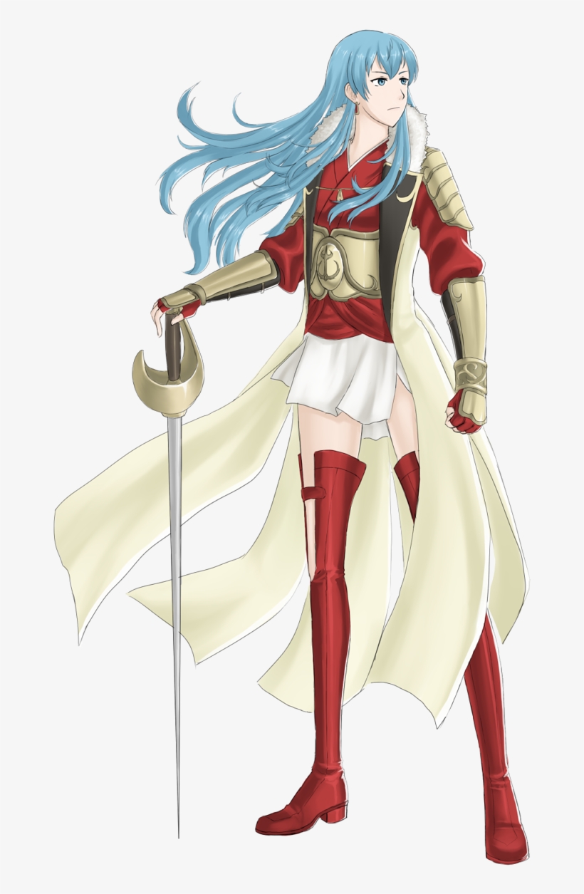 Eirika Redesign, Swordmaster In Awakening Fire Emblem Fire Emblem Fanart Eirika 800x1280 PNG