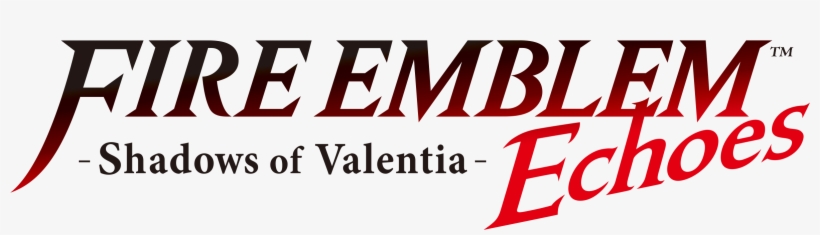 This Is Far Fetched, But Looking At The Logo, "echoes" - Fire Emblem Echoes Title, transparent png