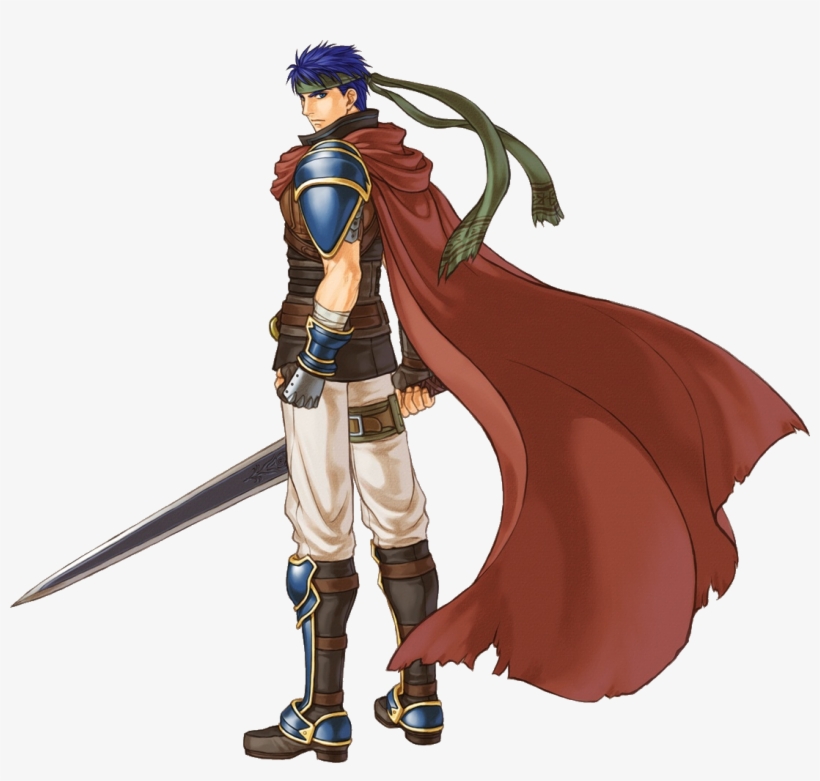 Ike - Fire Emblem Radiant Dawn Official Art, transparent png