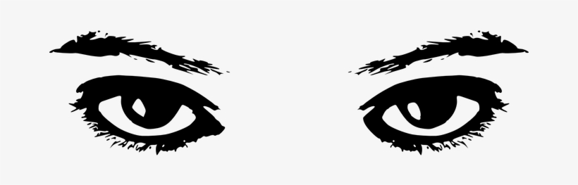 Eyes Eyebrows Black Woman Face Looking Vis - Cant You See - Cd, transparent png