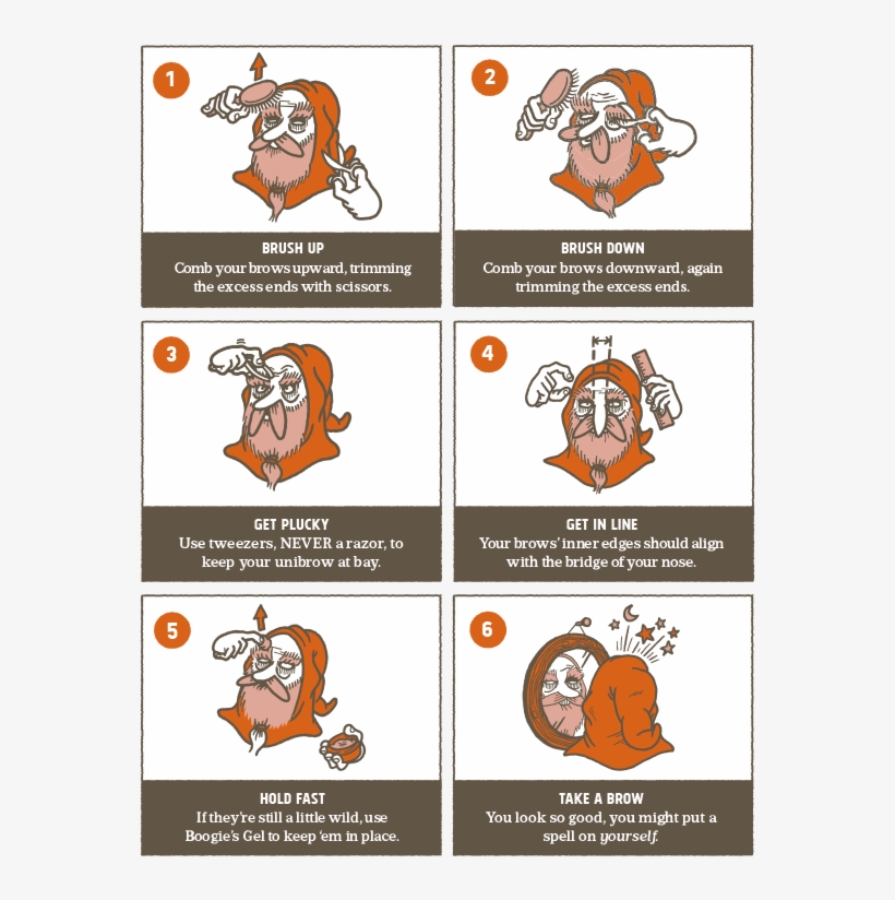 What's The Best Way To Tame My Creepy Eyebrows - Cartoon, transparent png