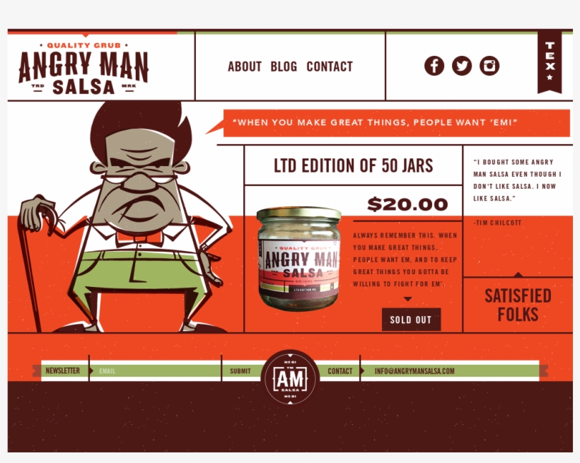 Angry Man Salsa Competitors, Revenue And Employees - Angry Man, transparent png