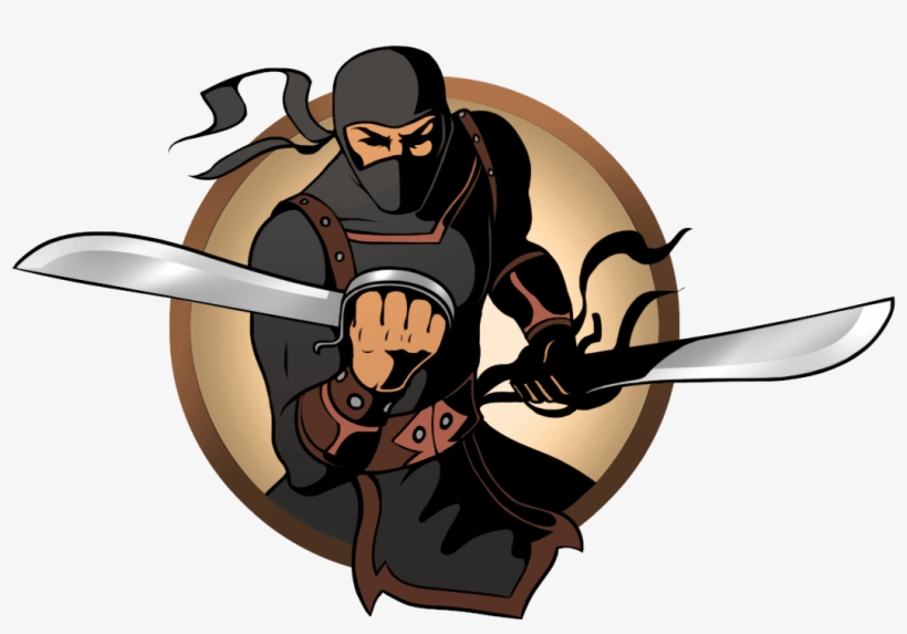 Ninja Man Butterfly Swords - Шадоу Файт Ниндзя, transparent png