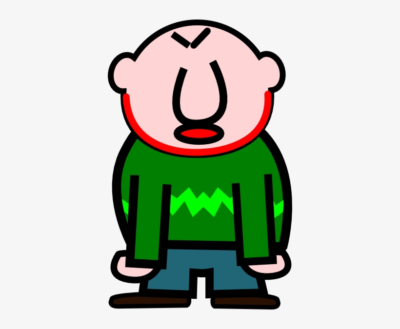 How To Set Use Angry Bald Man With Red Mark On Neck, transparent png