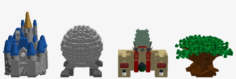 Lego Walt Disney World, transparent png