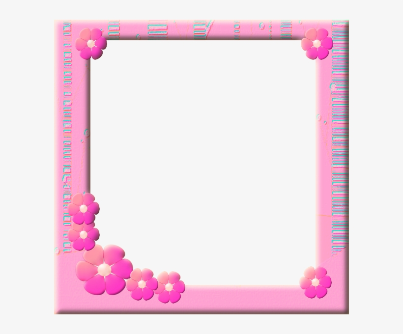 The Hearts Used In The Above Frames Are Found Under - Pink Border And Frames, transparent png