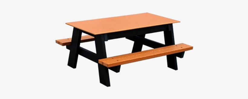 Recycled Plastic Kids Picnic Table - Picnic Table Transparent, transparent png