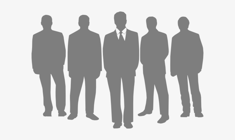 Picture Freeuse Black Men Grey Clip Art At Clker - People Silhouette Grey Png, transparent png