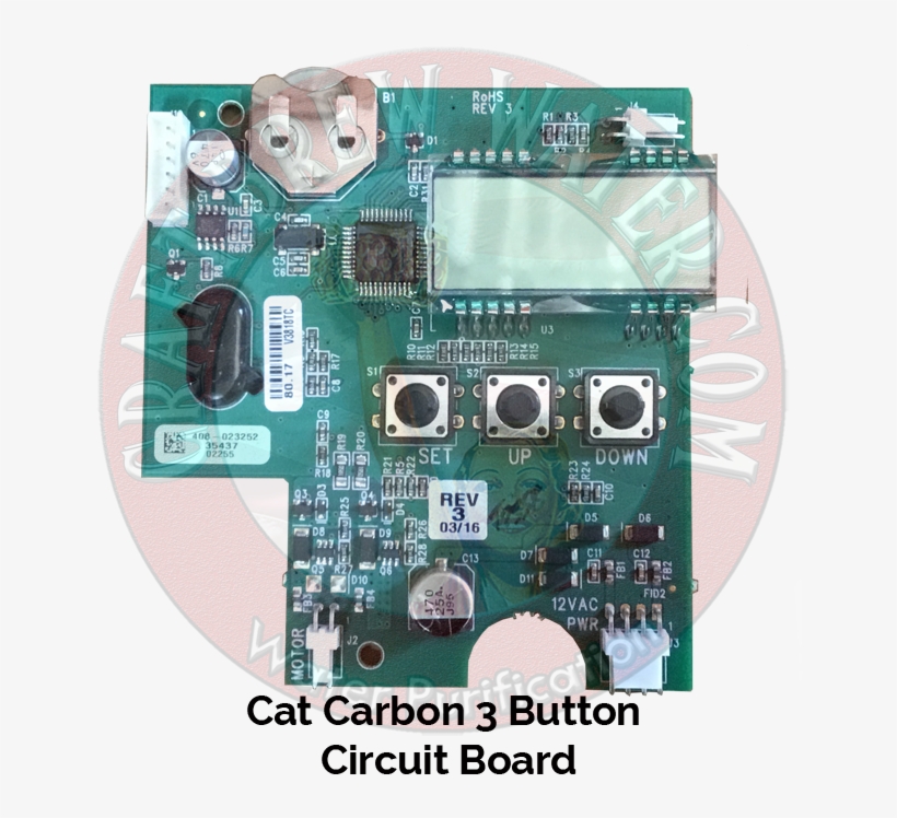 3 Button Circuit Board - Ecg Circuit Diagram, transparent png
