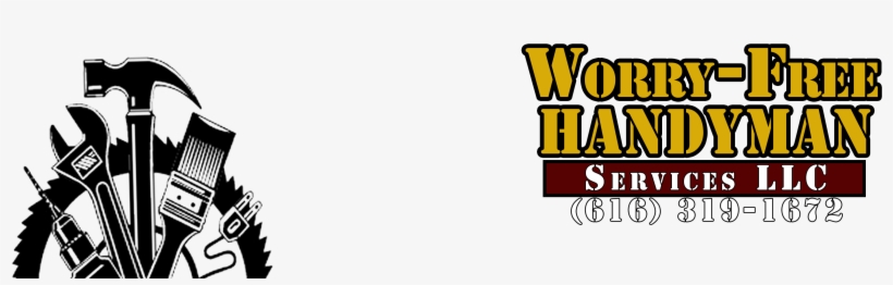 Worry Free Handyman Service, Llc - Handyman Logo Free Vector, transparent png