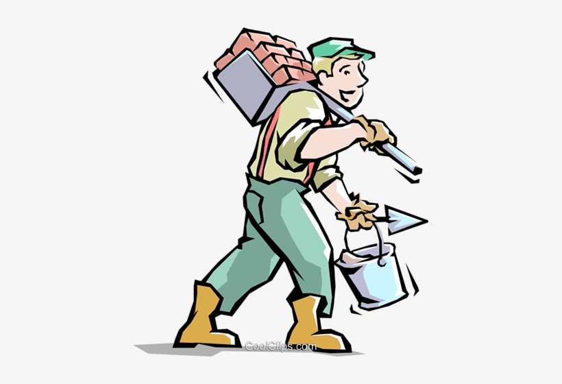 Handyman Royalty Free Vector Clip Art Illustration - Lillian Gilbreth Contribution To Scientific Management, transparent png