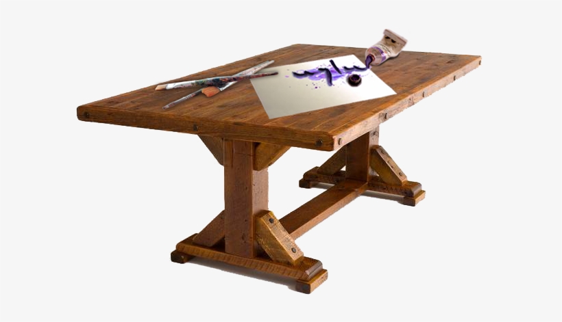 Lamps - - Rustic Trestle Table, transparent png