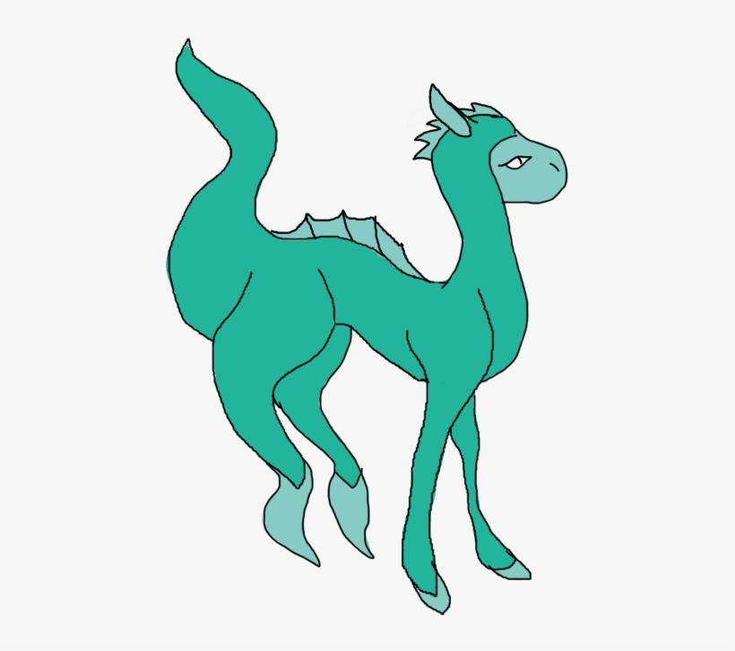 Sea Llama - Cartoon, transparent png