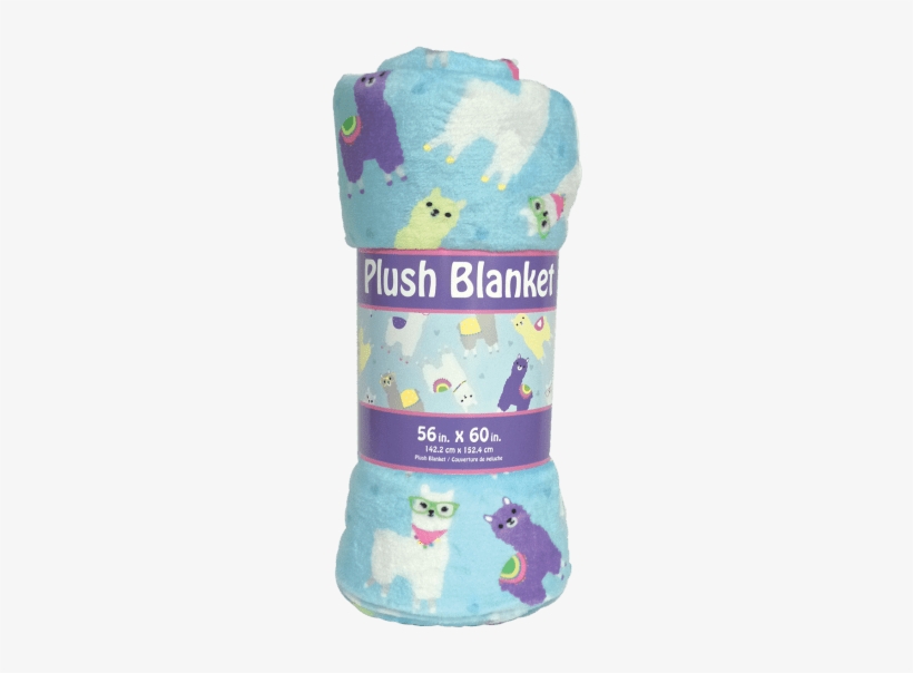 Picture Of Llamas Plush Blanket - Iscream 'candy Words' Premium Plush 56" X 60" Fleece, transparent png