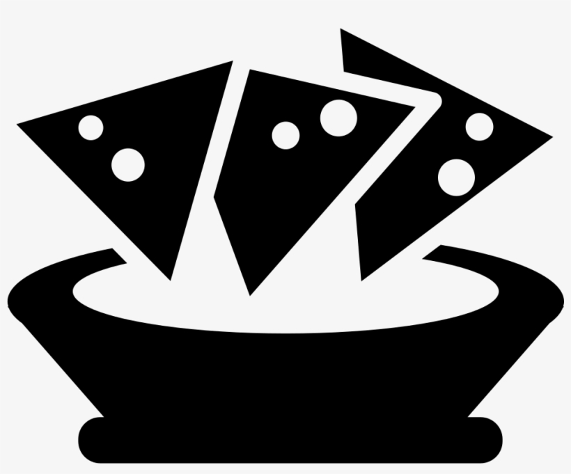 Guacamole With Totopos Delicious Hot Spicy Mexican - Icono Comida Mexicana Png, transparent png