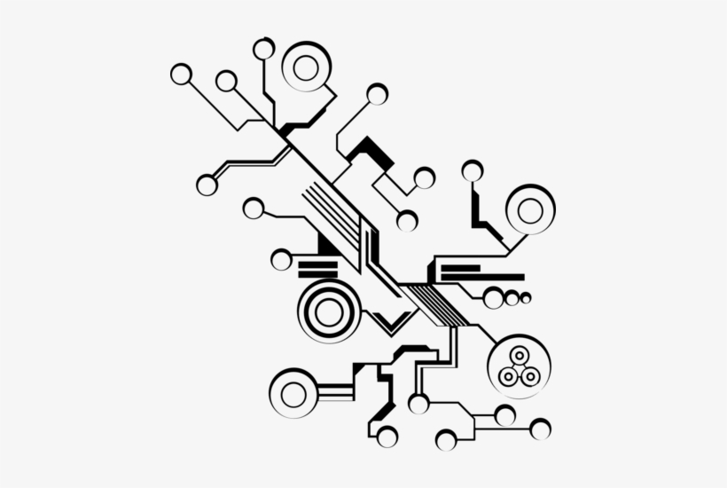 Megatech Comércio E Serviços Em Técnologia - Circuit Tile Coaster, transparent png