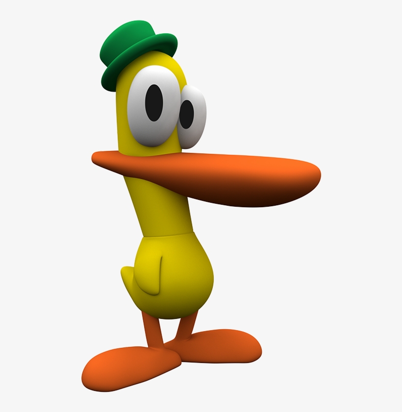 Pato - Pocoyo Duck, transparent png