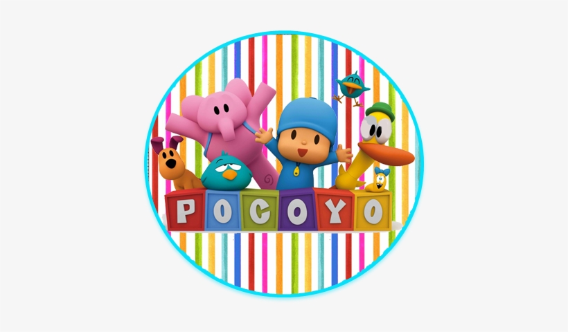 Alfajores3 Candy Bar Pocoyo Kit Imprimible - Kit Imprimible Pocoyo Gratis, transparent png