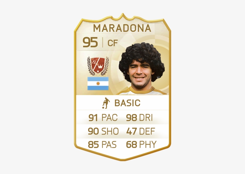 Matt Craig On Twitter - Maradona Legend Fifa 17, transparent png