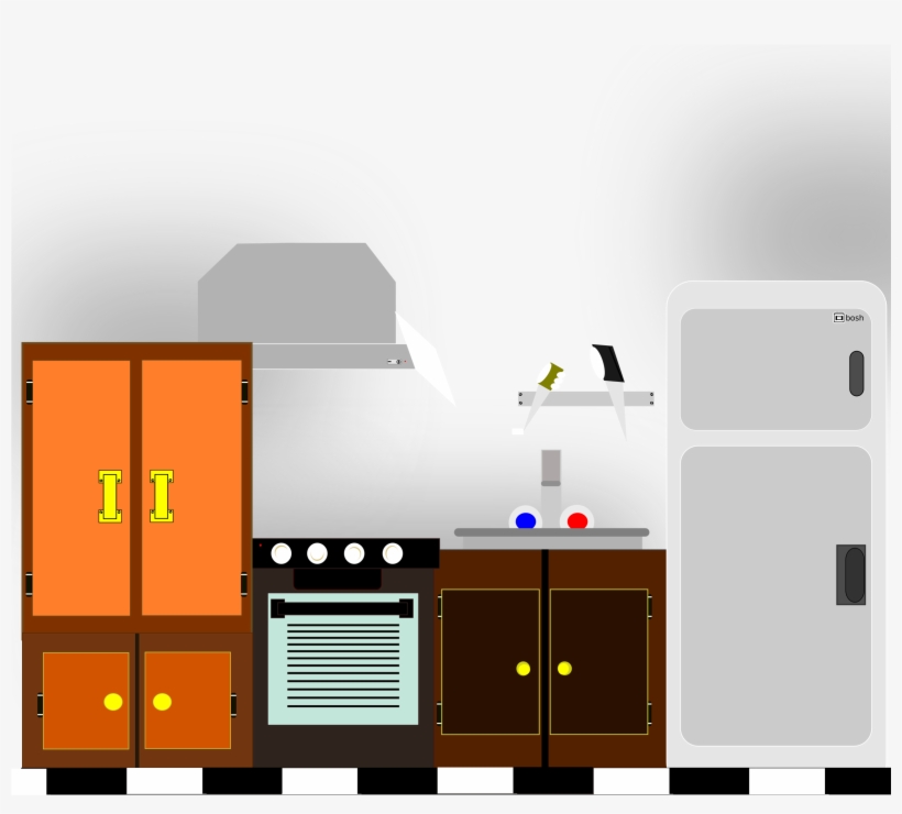Kitchen - Kitchen Png Clipart - 2400x2400 PNG Download - PNGkit