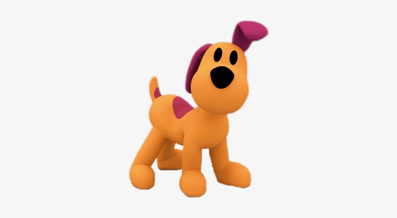 Loula One Ear Up - Dog Pocoyo Png, transparent png