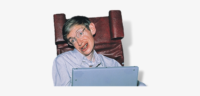 Stephen Hawking May Be The Most Famous Scientist Since - Sitting, transparent png