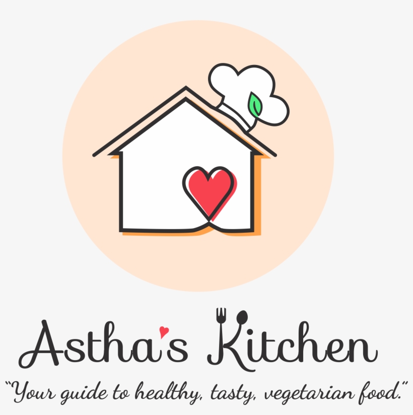 Astha's Kitchen Logo - Blue, transparent png