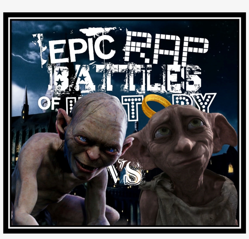 Gollum Vs Dobby - Epic Rap Battles Of History - 1392x1084 PNG Download ...