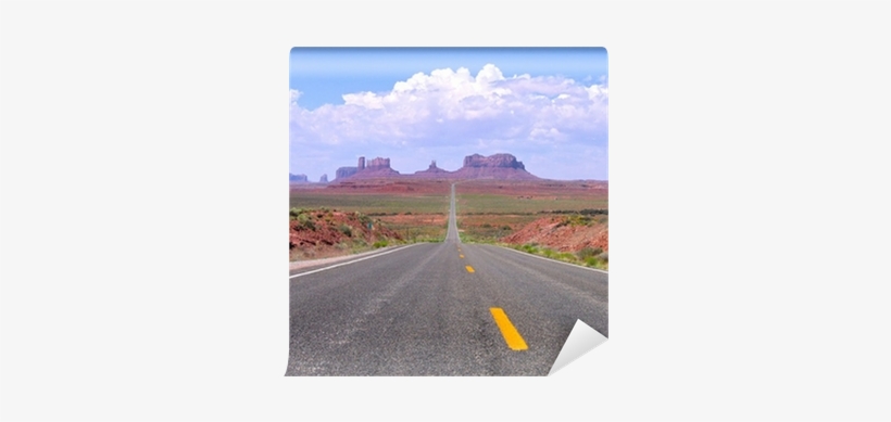 Straight Road In Utah And Arizona, Monument Valley - Monument Valley, transparent png