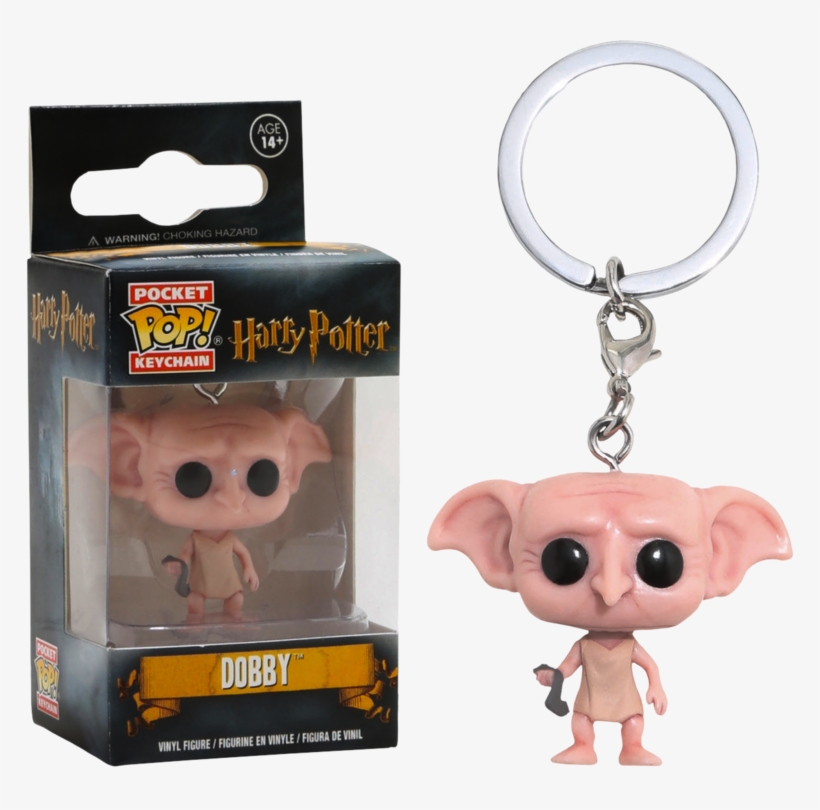 Dobby Pocket Pop Vinyl Keychain - Harry Potter, transparent png