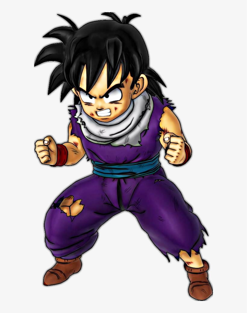 Kid Gohan - Gohan, transparent png