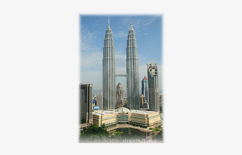 The Petronas Towers Are Twin Skyscrapers In Kuala - Petronas Twin Towers, transparent png