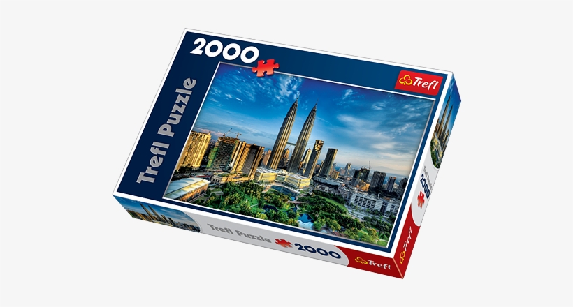 Petronas Twin Towers - Trefl Puzzle 1000 Piece, transparent png