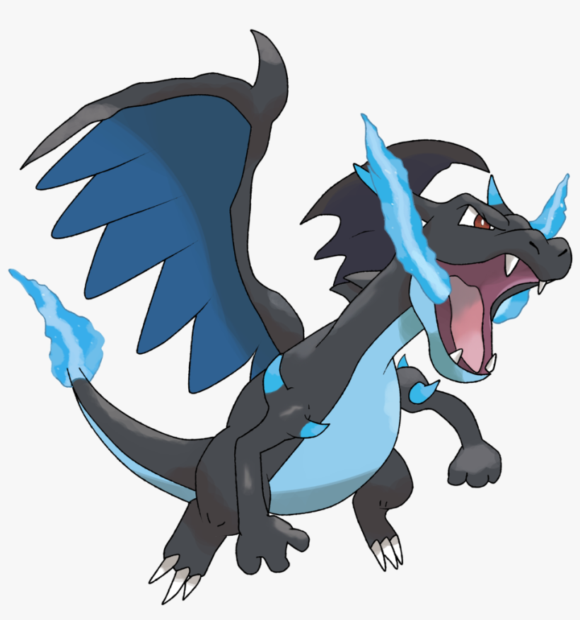 Tfw They Avenged Their Charmeleon In Pkmn X When They - Pokemon Mega Charizard X, transparent png