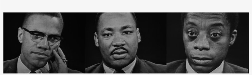 Malcolm X, Martin Luther King, James Baldwin - Am Not Your Negro Talk, transparent png