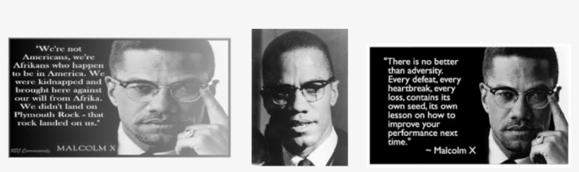 Malcolm Was A Smart, Focused Student - Malcolm X Quotes, transparent png