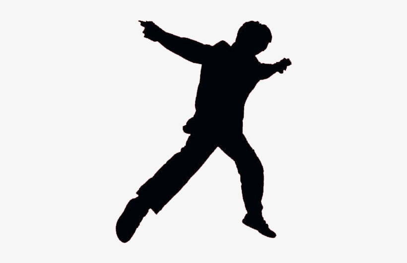 Tap Dancer Silhouette Clipart Panda - Dancing Boy Silhouette Png, transparent png