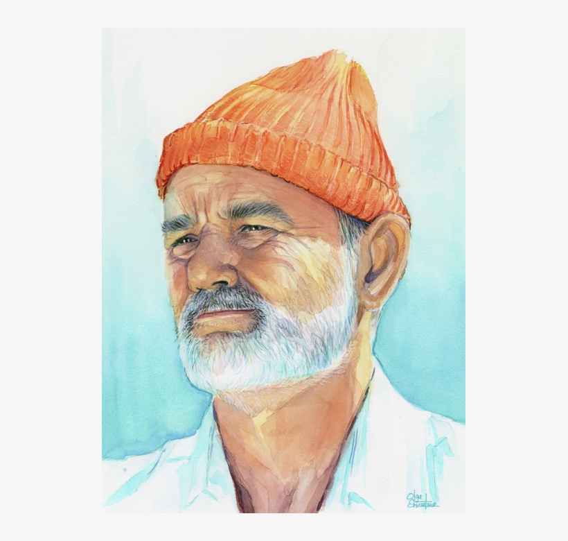 Click And Drag To Re-position The Image, If Desired - Steve Zissou Bill Murray, transparent png