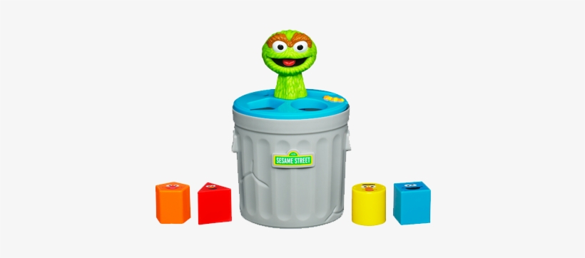 Oscar The Grouch Png Oscar The Grouch From Sesame Street - Sesame Street Playskool Shapes, transparent png