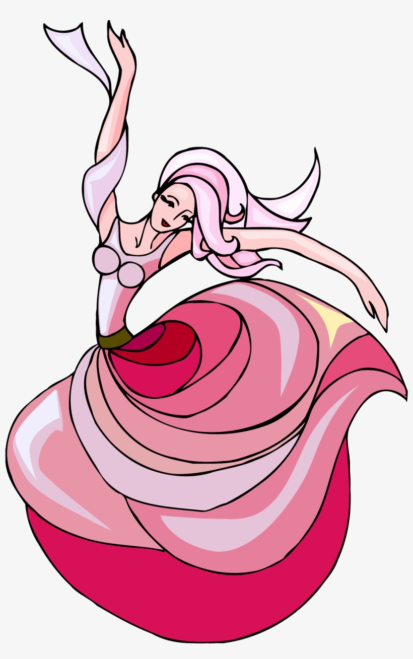 Clip Art Freeuse Stock Cannon Vector Vintage Dancer Girl Drawing