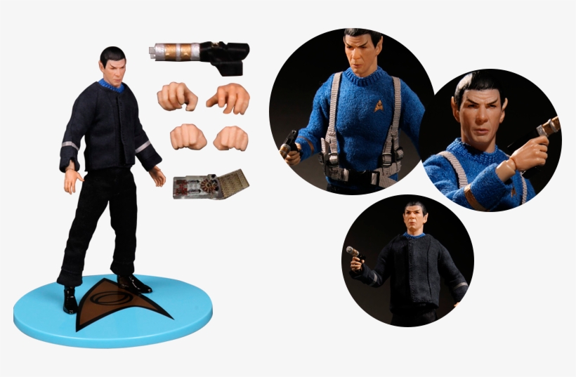 12 Collective Star Trek Variant Spock Limited Edition - Mezco Spock The Cage, transparent png