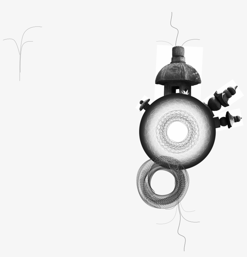 Teahouse Stone Enso - Illustration, transparent png