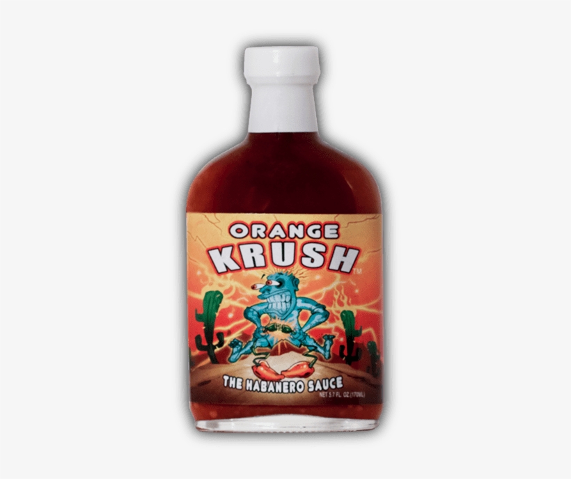 Orange Krush Hot Sauce - Orange Krush, The Habanero Sauce, 5.7oz, transparent png
