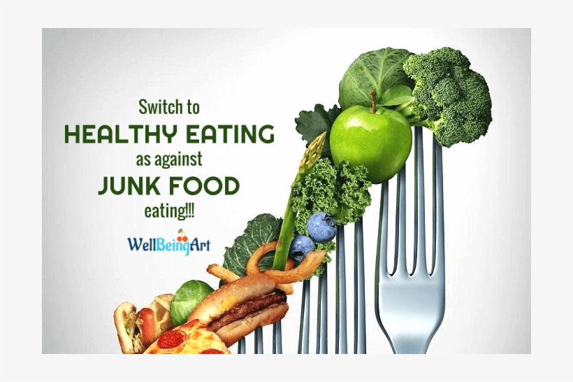 Tweet - Eat Vegetables Vs Junk Food, transparent png
