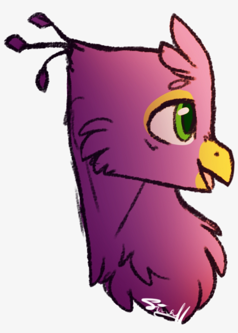 Cloud-drawings, Bust, Griffon, Griffonized, Oc, Oc - Cartoon, transparent png