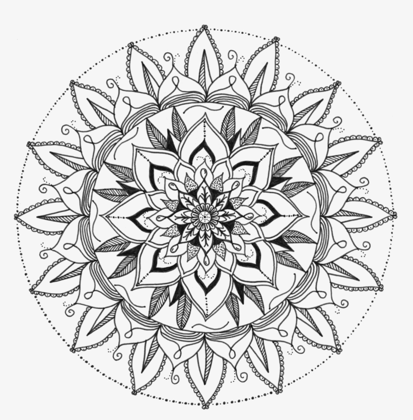 Drawing ©2016 By Lay Alhambra - Mandala Alhambra, transparent png