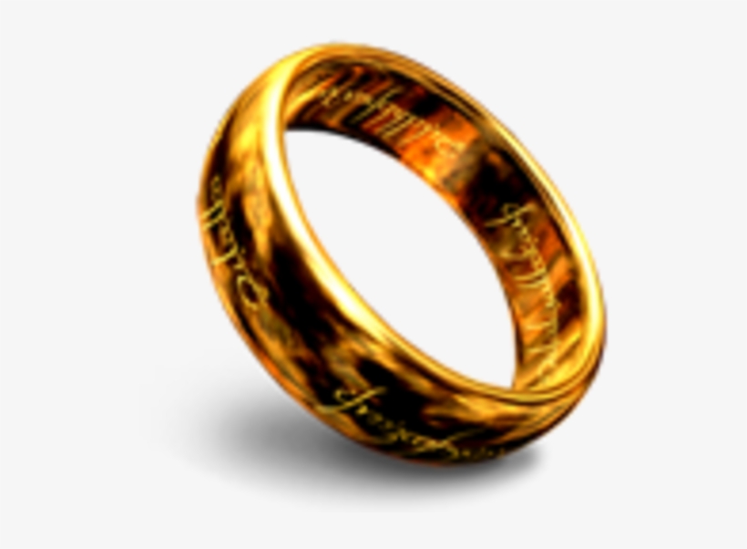 Lord Of The Rings Ring Png Graphic Royalty Free Stock - Lord Of The Rings Ring Png, transparent png